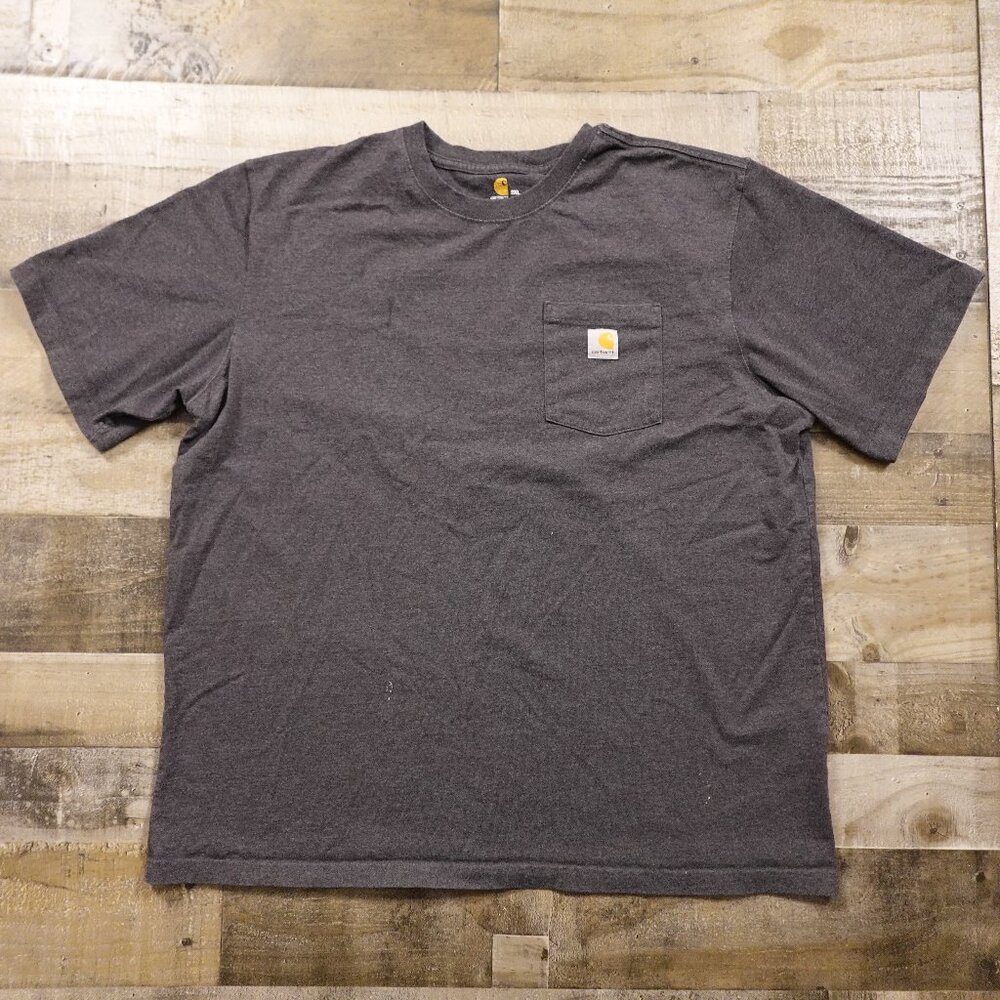 Carhartt Original Fit Pocket T-Shirt Men’s 2XL Charcoal Gray Workwear Tee